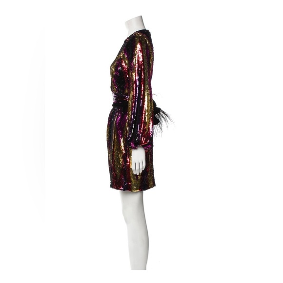 Rebecca Vallance Kaia Sequin Dress SZ 2 (U.S) Multicolor NWT - Picture 13 of 14